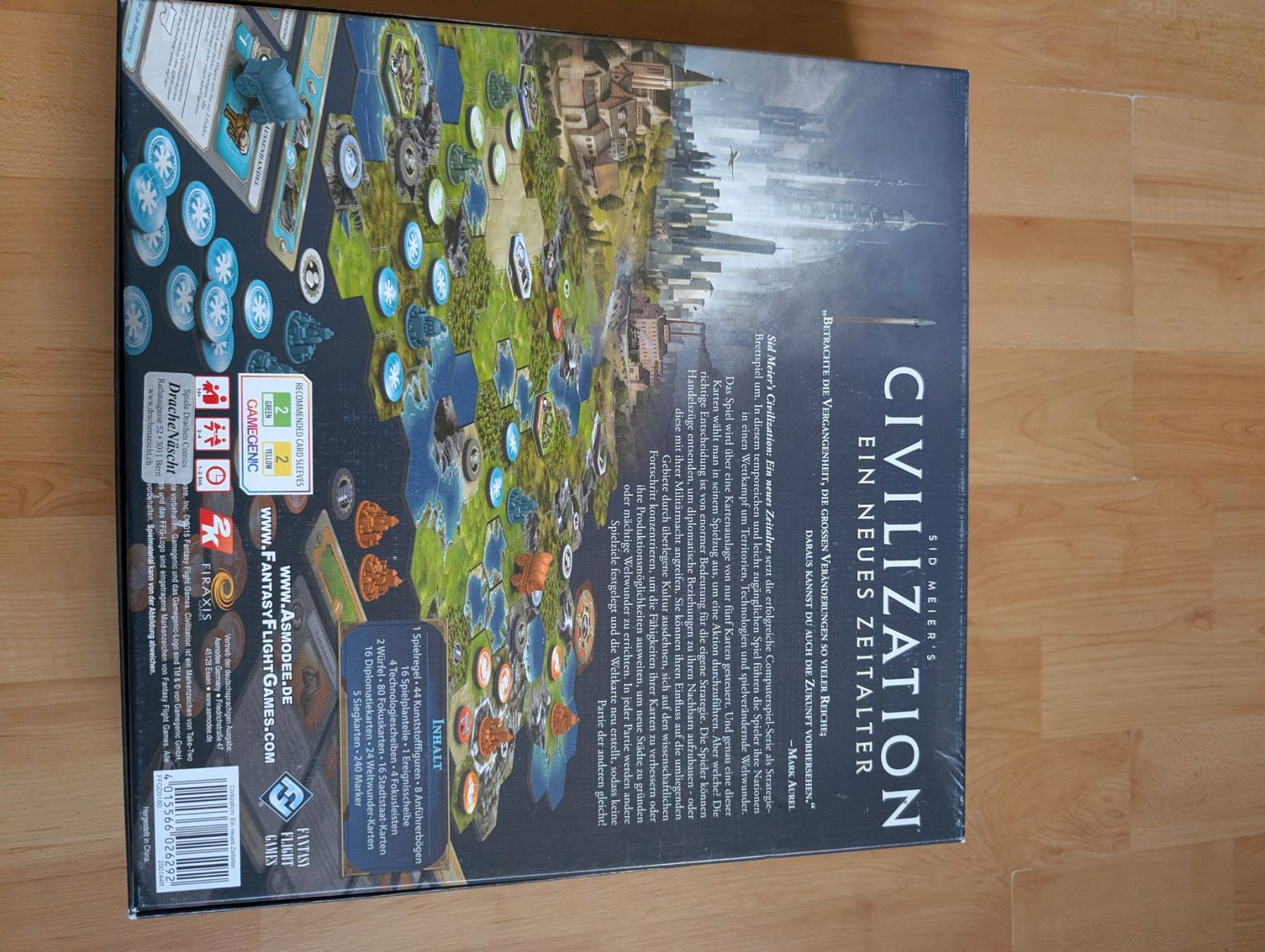 Giochi: Sid Meier's Civilization plus Erweiterung: Brettspiel – Usato da Oberburg venduto da Faebu08 1