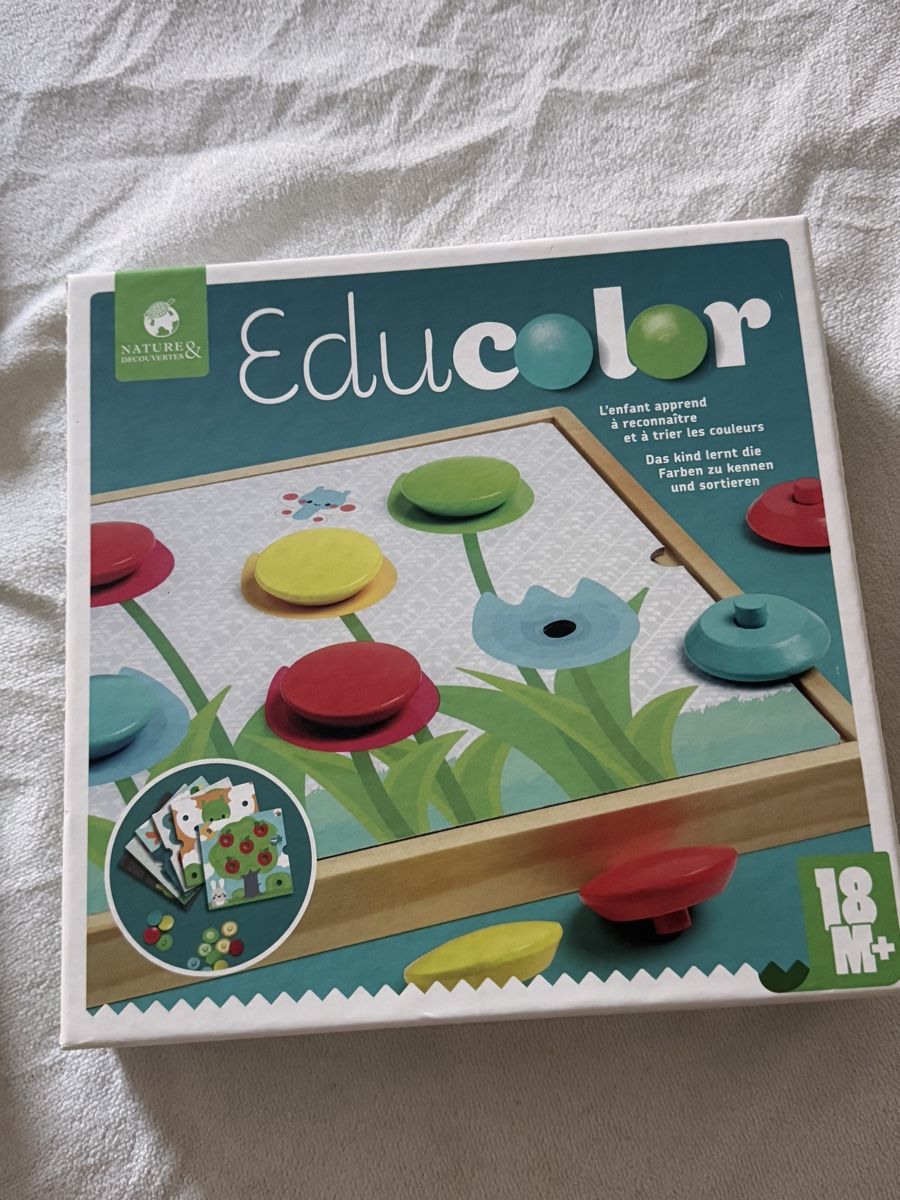 Giochi: Jeu de découverte Nature et Découvertes Educolor – Usato da La Chaux-de-Fonds venduto da Sabinchenn