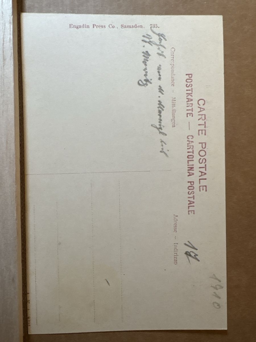 Cartoline postali: AK von St. Moritz  – Usato da Rümlang venduto da Kartenpost1 1