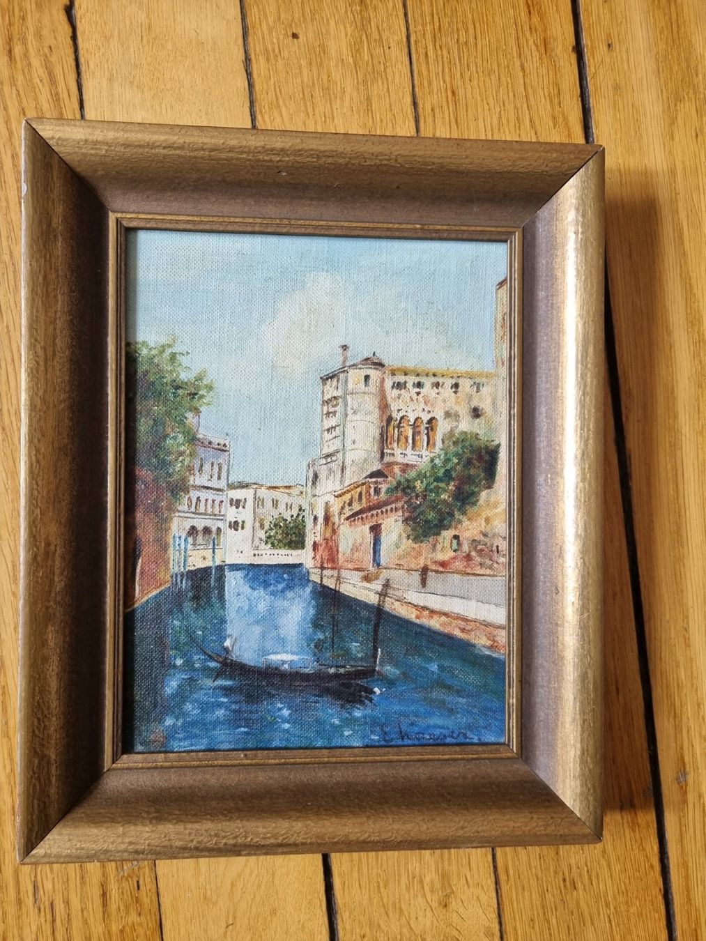 Dipinti: Venedig Gemälde Signiert – Usato da Schaffhausen venduto da Leveron13 2