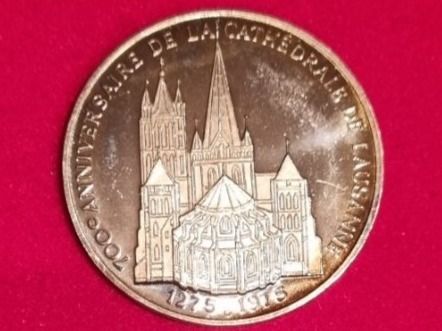 Jeton touristique - Monnaie de Paris - Ss - 1re cathédrale Gothique - France - Numista