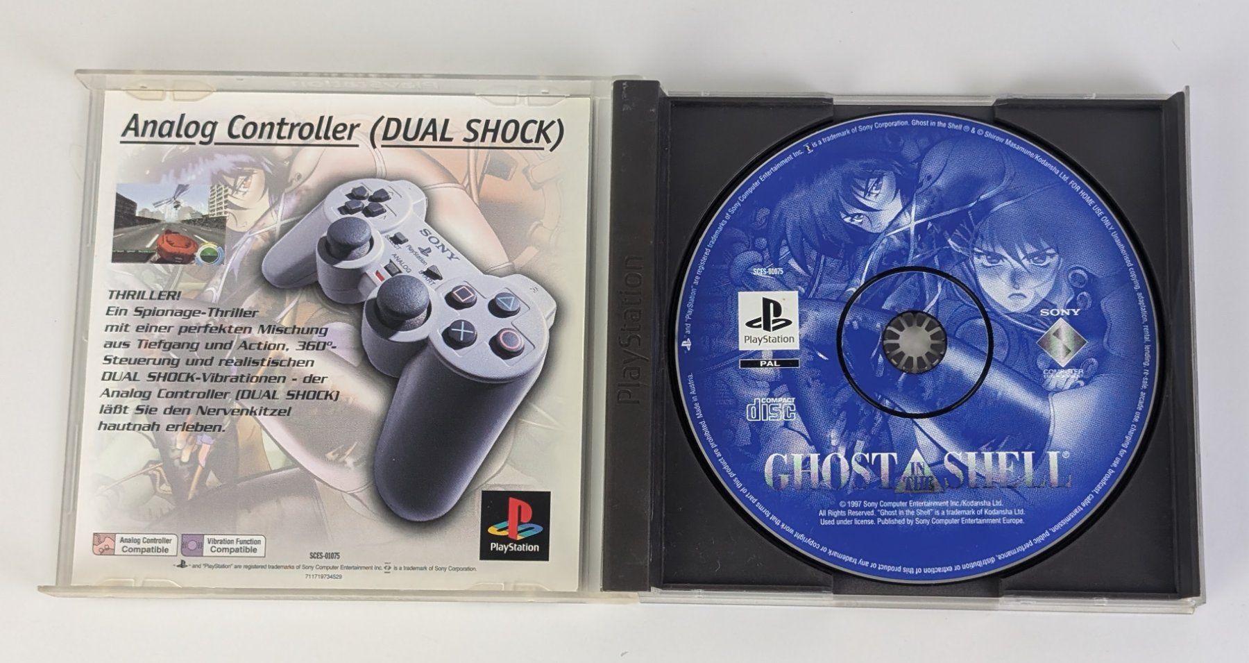 Sony Giochi: Ghost in the Shell - PlayStation 1 - Top – Usato da Zürich venduto da axolottchen 3