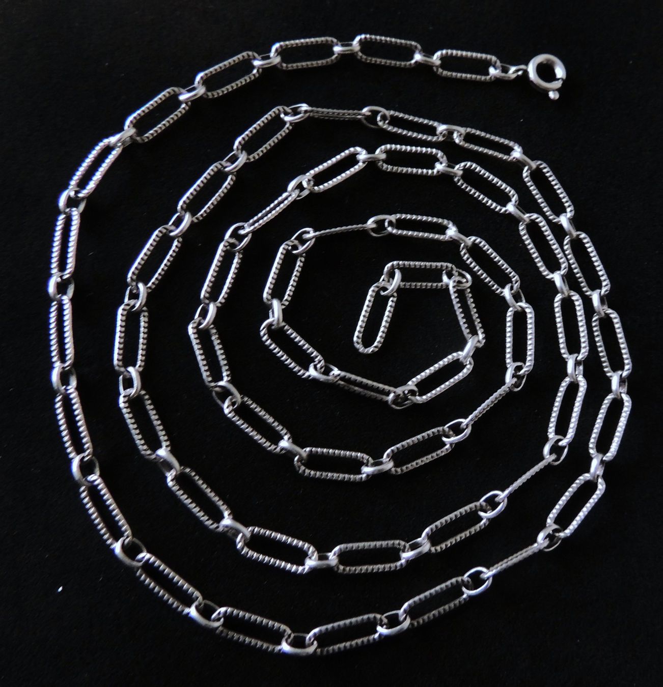 Catenine: Silber 800 Anker Halskette 70 cm / 4 mm – Usato da Waldenburg venduto da schaller707 1