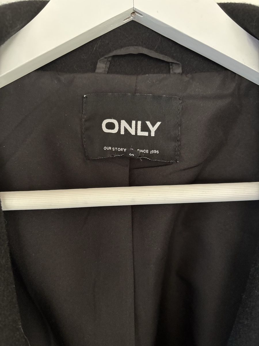 Only Cappotti: Eleganter ONLY Mantel , Grösse S, Schwarz, – Usato da Gossau SG venduto da Swisslady25 1