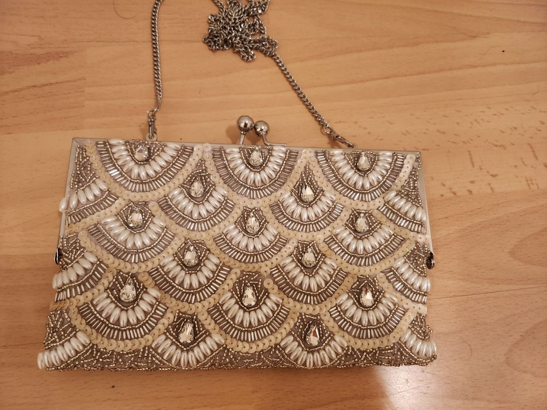 Borse da donna: Glitzer Clutch Hochzeit – Usato da Kefikon TG venduto da Livline