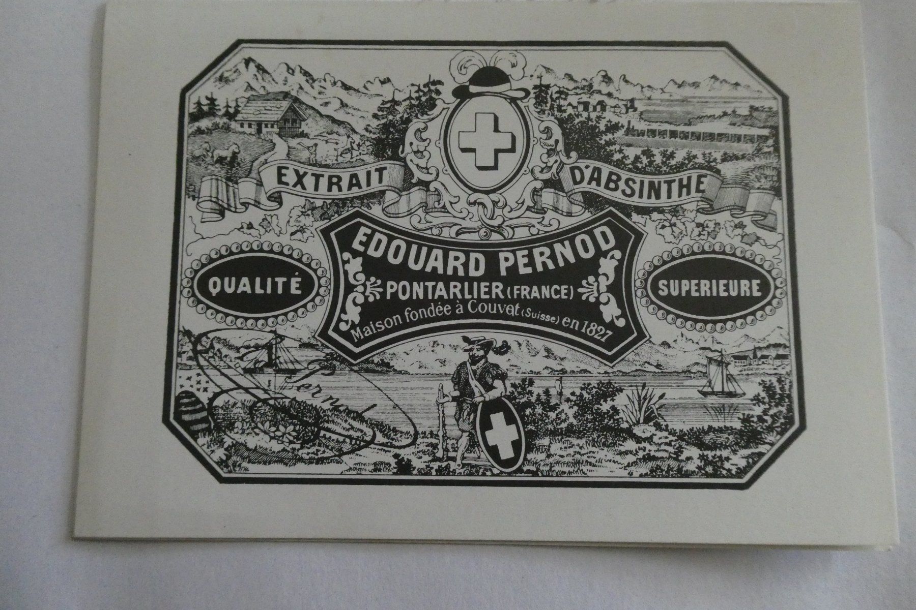 Spiritueux: cartes  Absinthe E.Pernod – D'occasion à Fontaines NE par monloisir