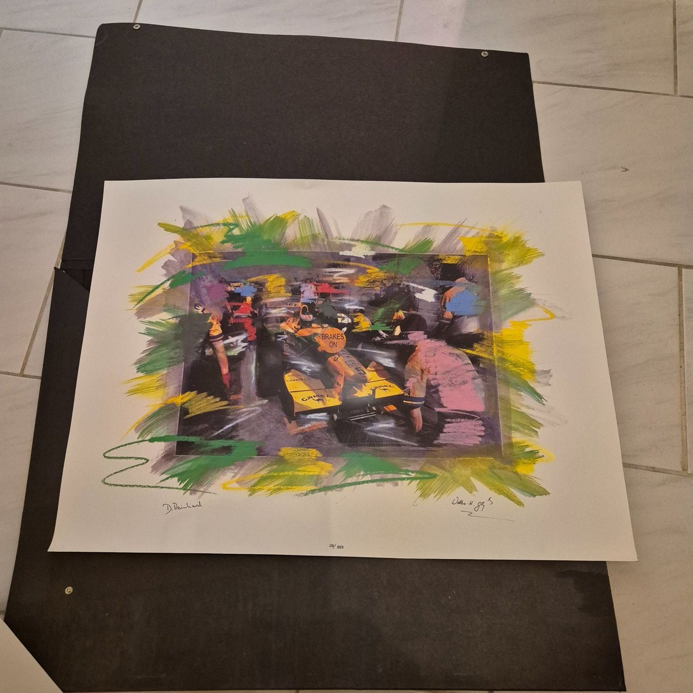 Poster & Bilder: Automobile Kunst von D.Reinhard – Neu und originalverpackt aus Arni AG von kurtrmeier 5