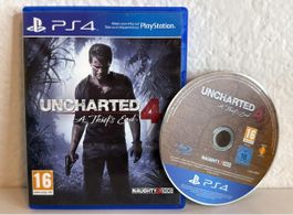 Uncharted 4 A Thief's End PS4/PS5 Game - Great Condition!