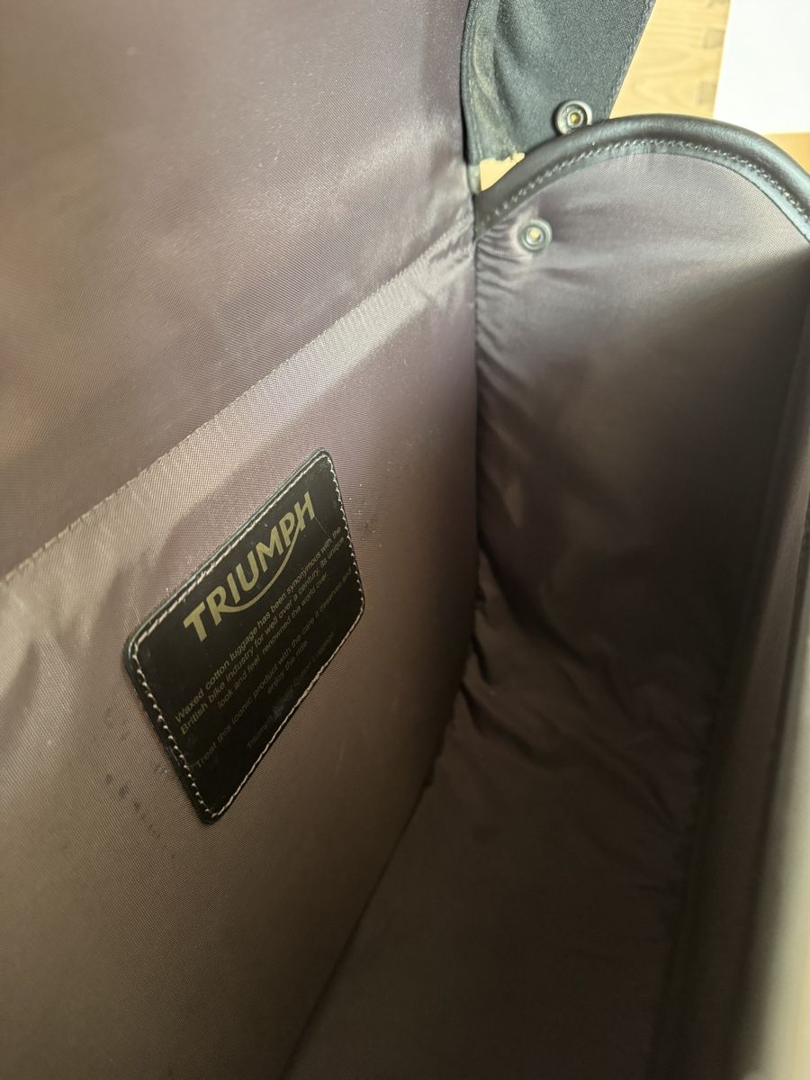 Sonstiges Fahrzeugzubehör: Triumph Bonneville Satteltaschen Set – Gebraucht aus Jona von cla_n5k7 3