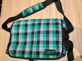 DAKINE Umhängetasche Laptop Tasche grün grau schwarz