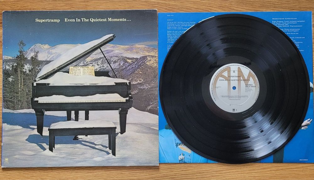 LP Vinyle Supertramps Even In The Quietest Moments 1977 (Gebraucht) in ...