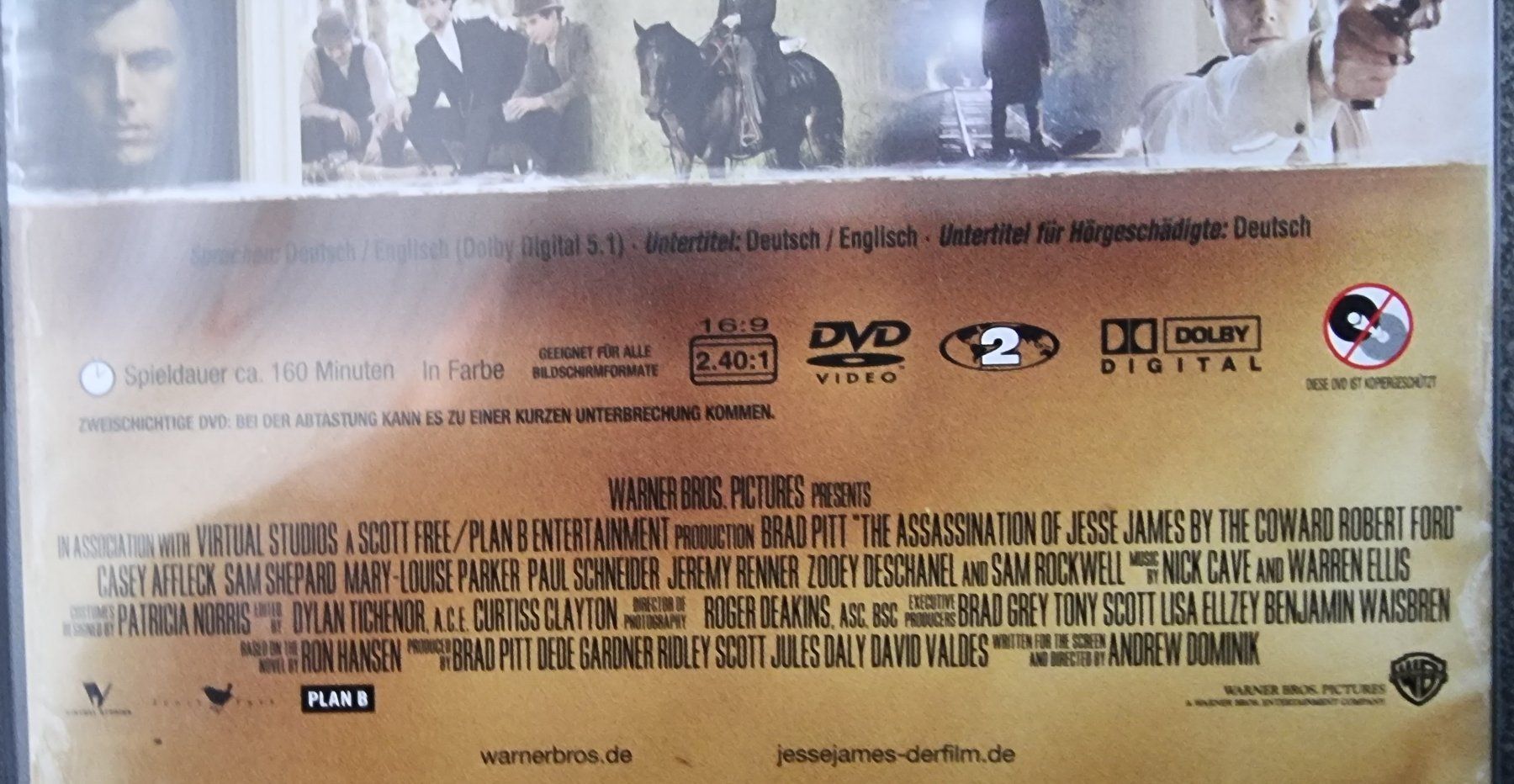 Tutti i DVDs: DVD Jesse James / Brad Pitt – Usato da Oetwil am See venduto da fineli2 1