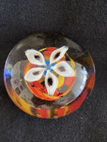 Dekorative Briefbeschwerer aus Glas, Blumenmuster, Top!