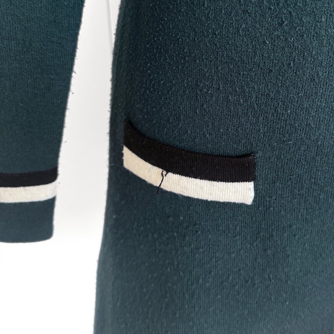 Morgan Gilet & Giacche senza maniche: MORGAN Gilet Long Vert - Taille S – Usato da Vevey venduto da secondlifevevey 3
