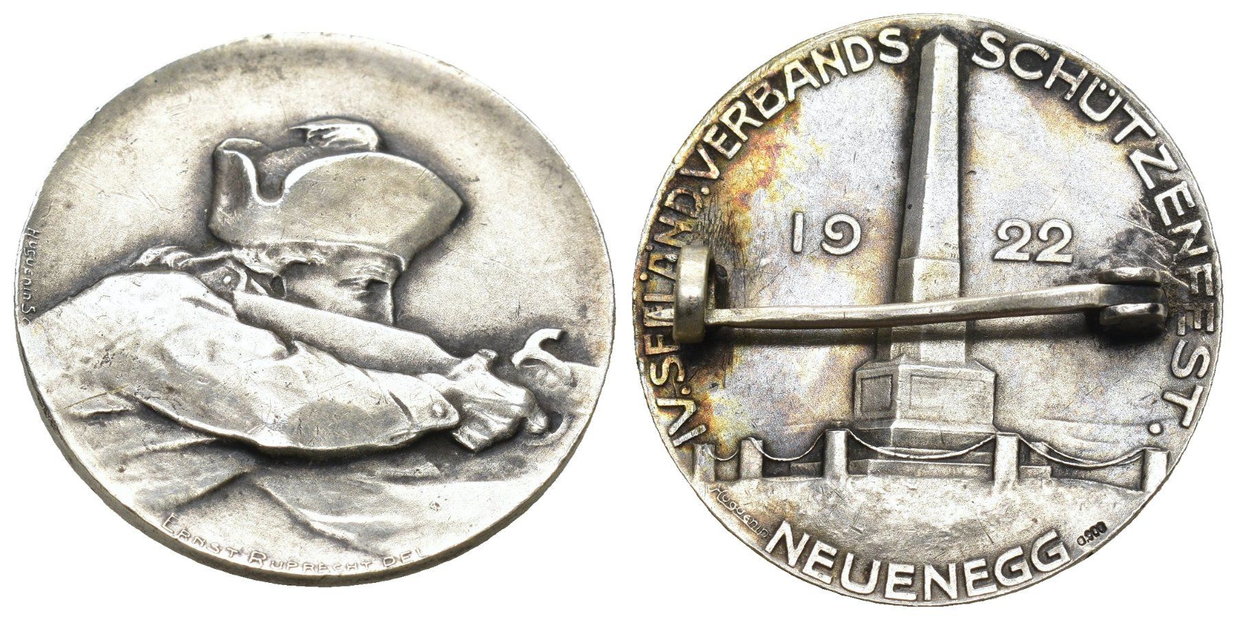 Médailles: Neuenegg 1922 Medaille – D'occasion à Bern par numismatictops