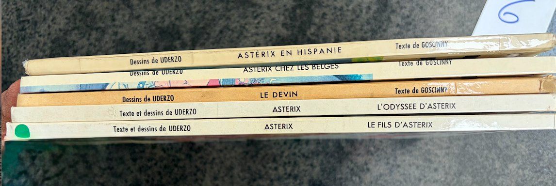 Fumetti: BD Lot N6 5x ASTERIX – Usato da Châtillon JU venduto da laoo 5