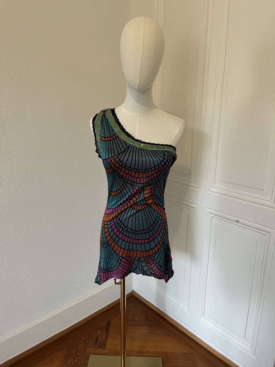 Custo Barcelona Top: Custo Barcelona Asymmetric top / one shoulder – Usato da Genève venduto da nba_l98n 4