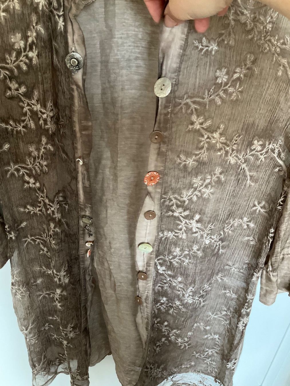 Kimono: Hemd/Kimono von Bottega – Nuovo (secondo la descrizione) da Wädenswil venduto da Vuki 2