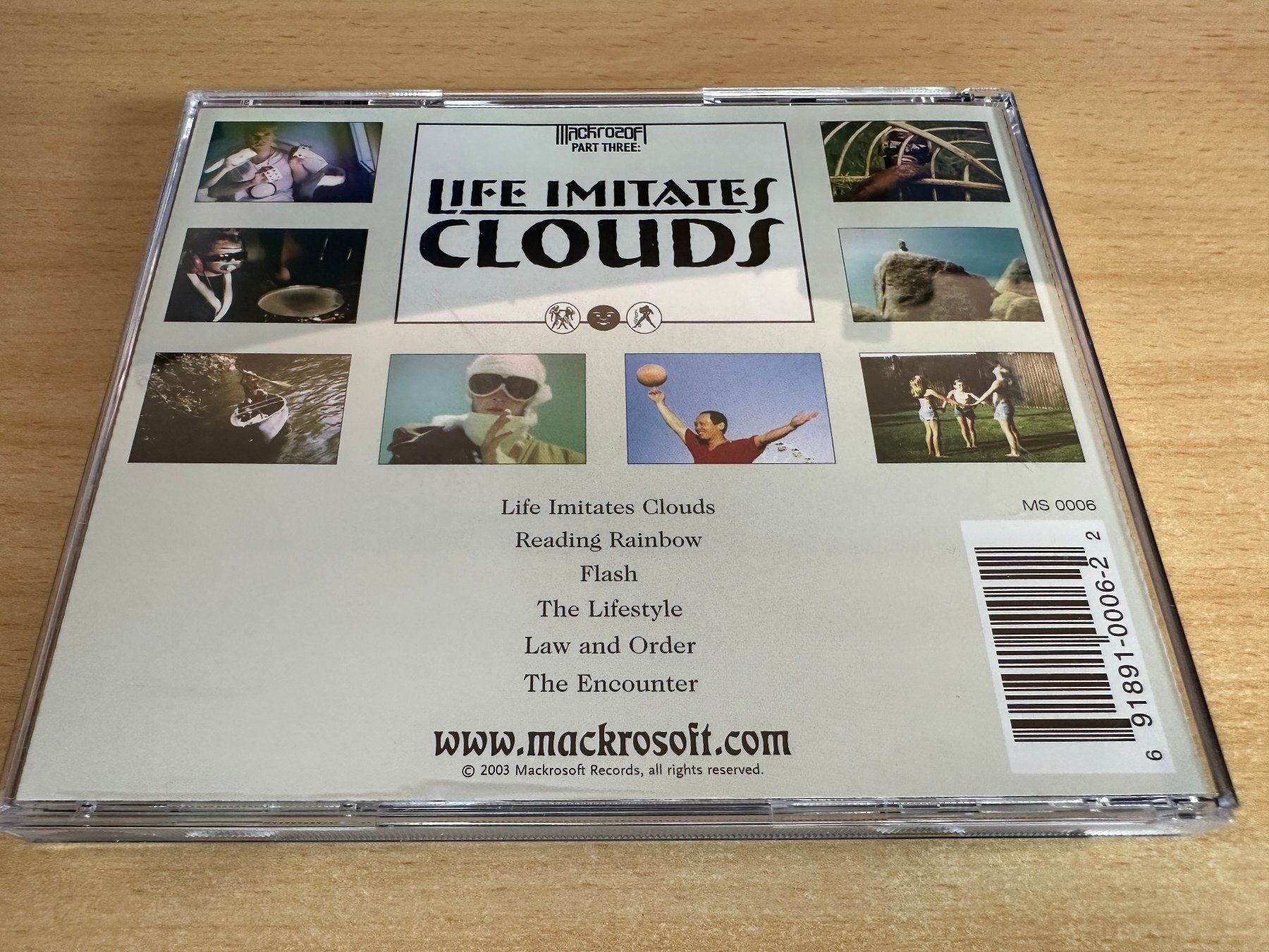 CD: Mackrosoft – Life Imitates Clouds – Usato da Rikon im Tösstal venduto da Alpenmutz 1