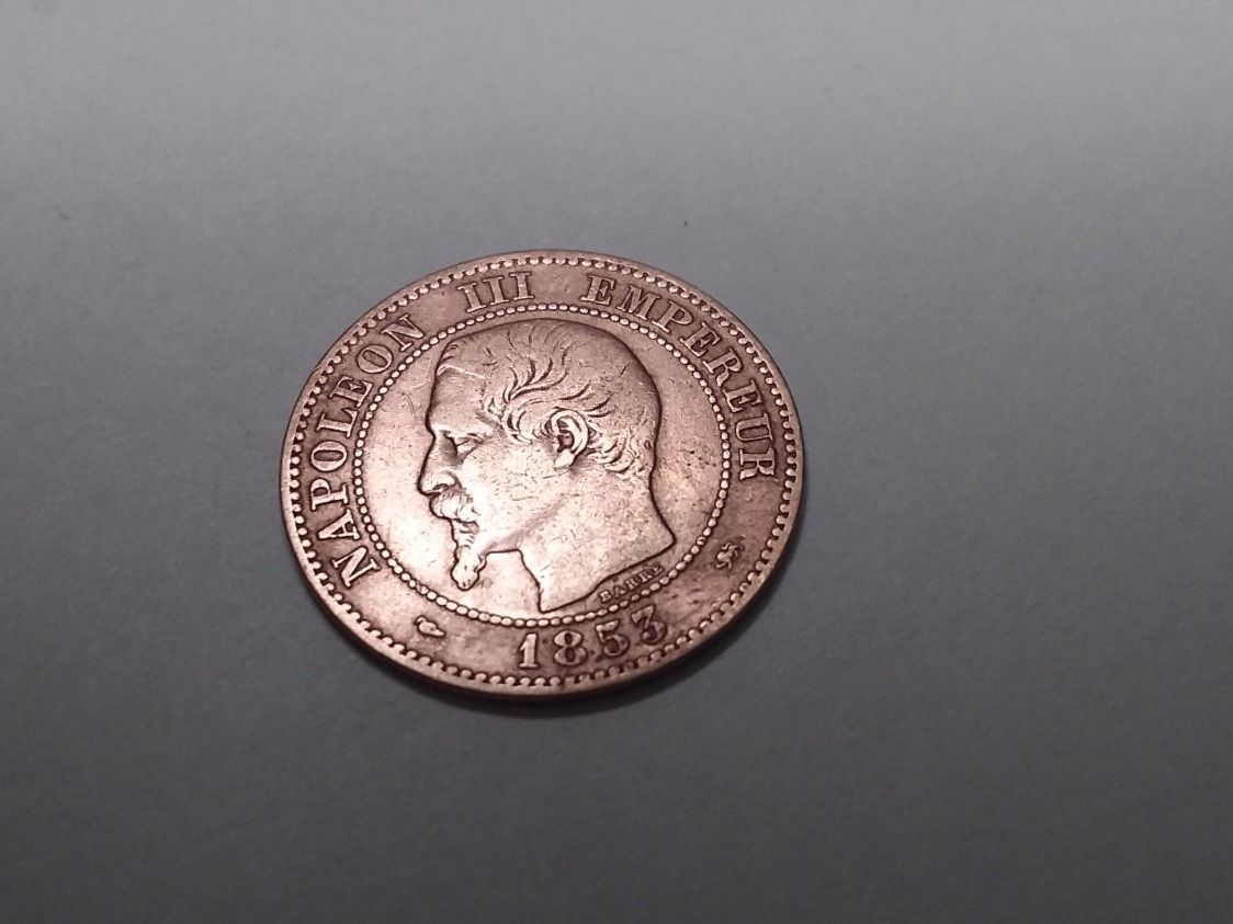 Tutti le monete: 2 centimes 1853 d – Usato da Neuchâtel venduto da pasprie