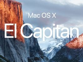 Apple OS X 10.11.6 El Capitan Operating system, bootable USB