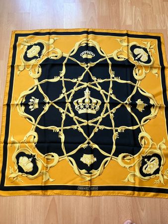 Vintage Hermes Silk scarf - Seide 84 x 85cm
