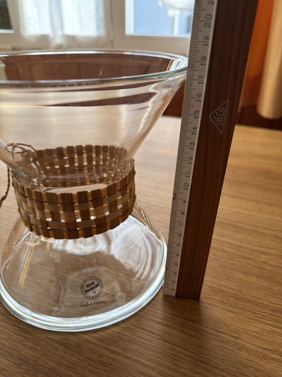 Glasi Hergiswil Vasi & Recipienti: Glasi Hergiswil, Vase . – Usato da Biberist venduto da Momo33 5