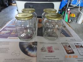 Bocaux pour la compote ou confiture 680 ML