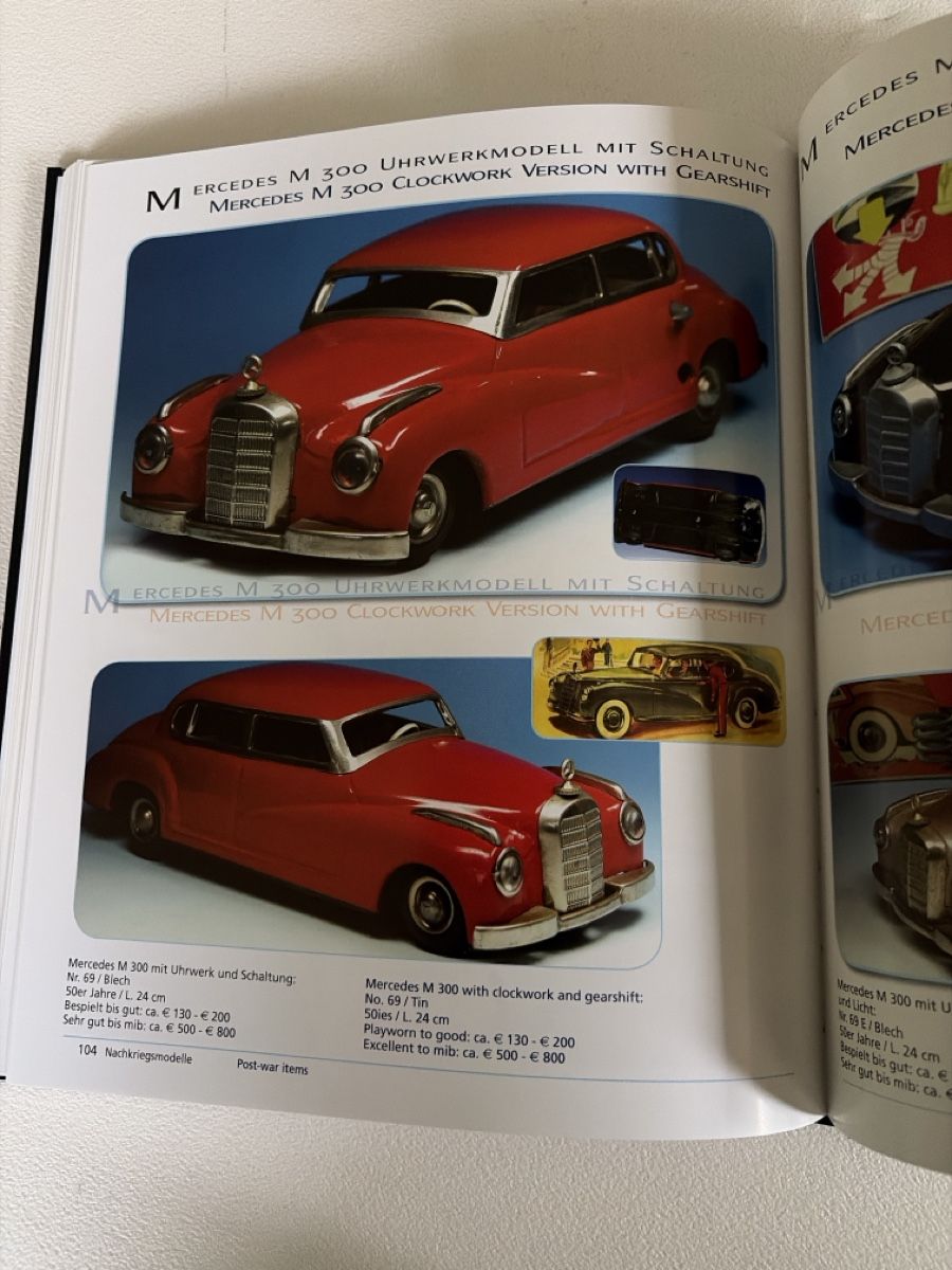 Mercedes-Benz Modellautos: JNF Blechspielzeug Buch – Neu (gemäss Beschreibung) aus Grellingen von Toyhamster 4