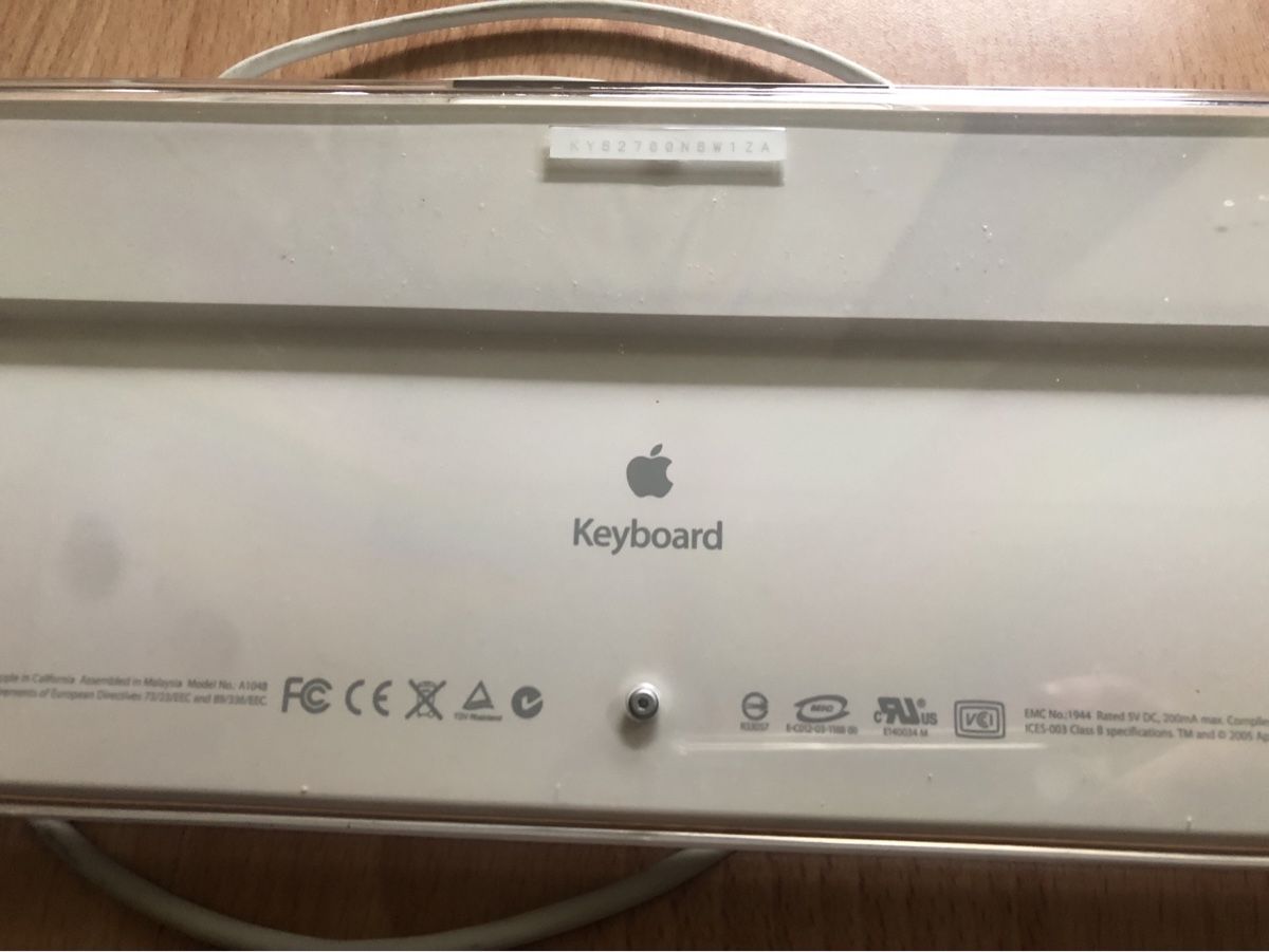 Apple Tastiere: Apple Keyboard Tastatur Computer (Original) Geschenk 1A – Nuovo (secondo la descrizione) da Wetzikon ZH venduto da Flagricardo 5