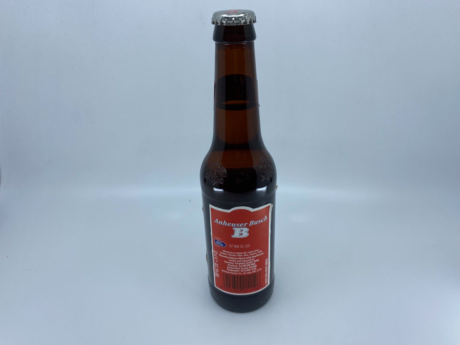 Feldschlösschen Bevande alcoliche: Anheuser Busch  Genuine - 07.03.2001 – Nuovo (secondo la descrizione) da Langwiesen venduto da Restposten-24 4