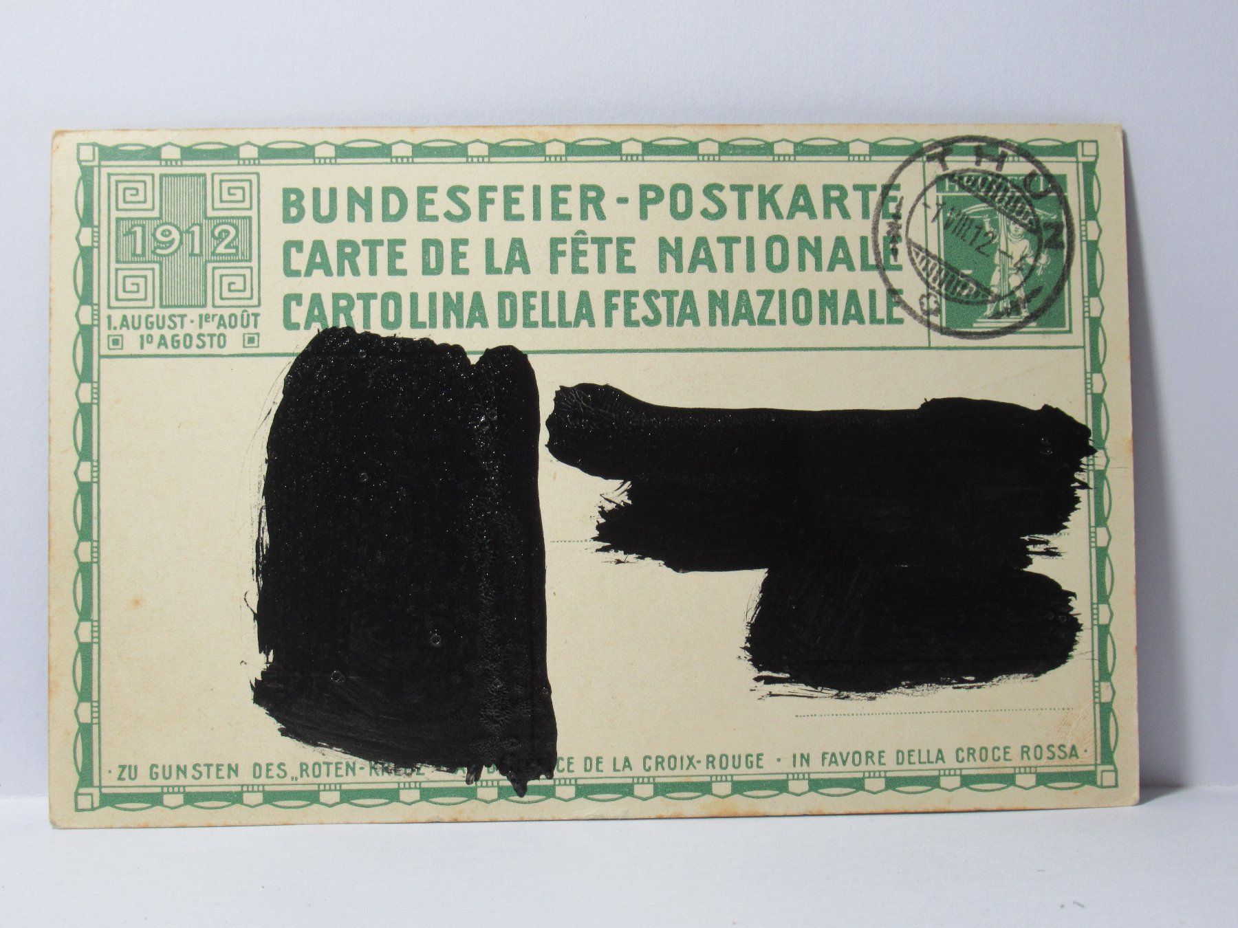 Cartes postales: Bundesfeier Postkarte  1912 – D'occasion à Grenchen par Bluemchen1900 1