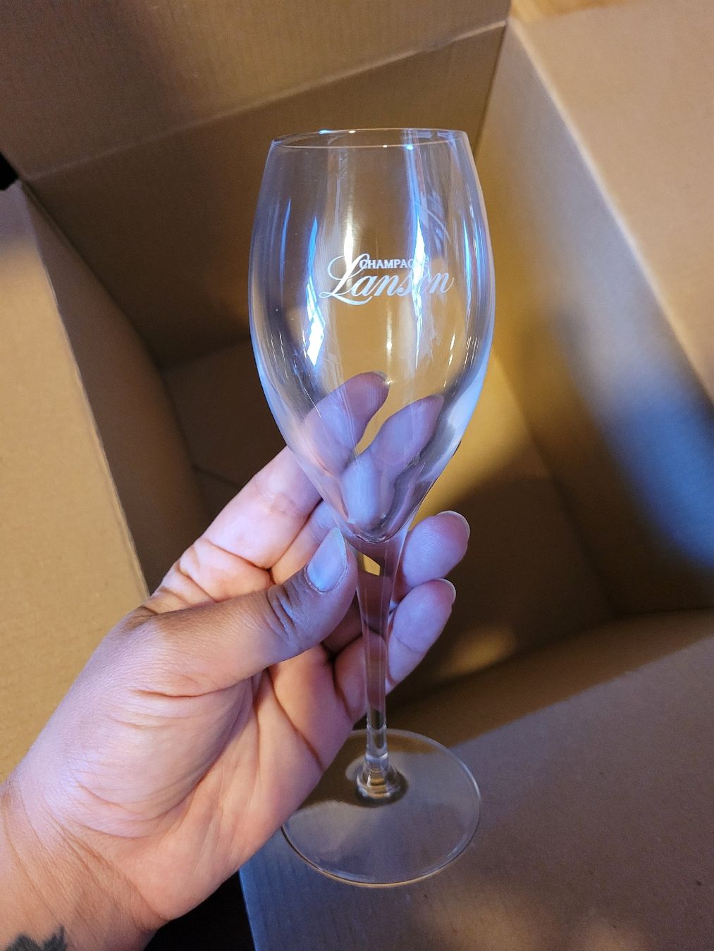 Gläser: Lanson Champagnergläser – Gebraucht aus Bennau von nat_myx8