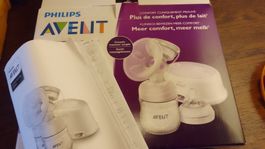 Avent Pumpe und Handpumpe