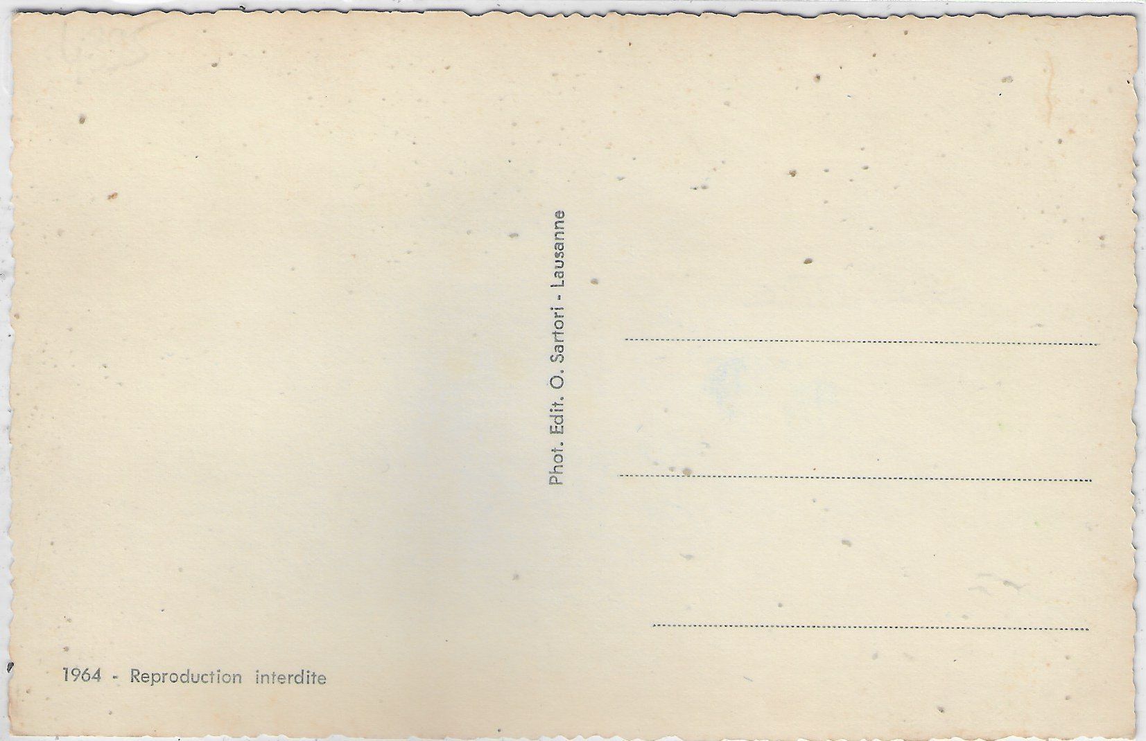 Cartoline postali: Fribourg - Vue generale – Usato da Ettingen venduto da Kartenplanet 1