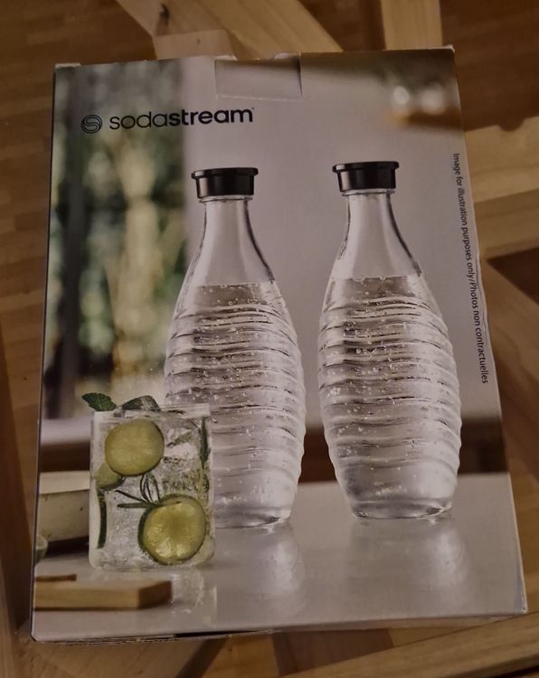 SodaStream Cristal Glasflaschen-Set, 3 Stück (Neu und originalverpackt) in Obfelden für CHF 15 – mit Lieferung auf Ricardo kaufen