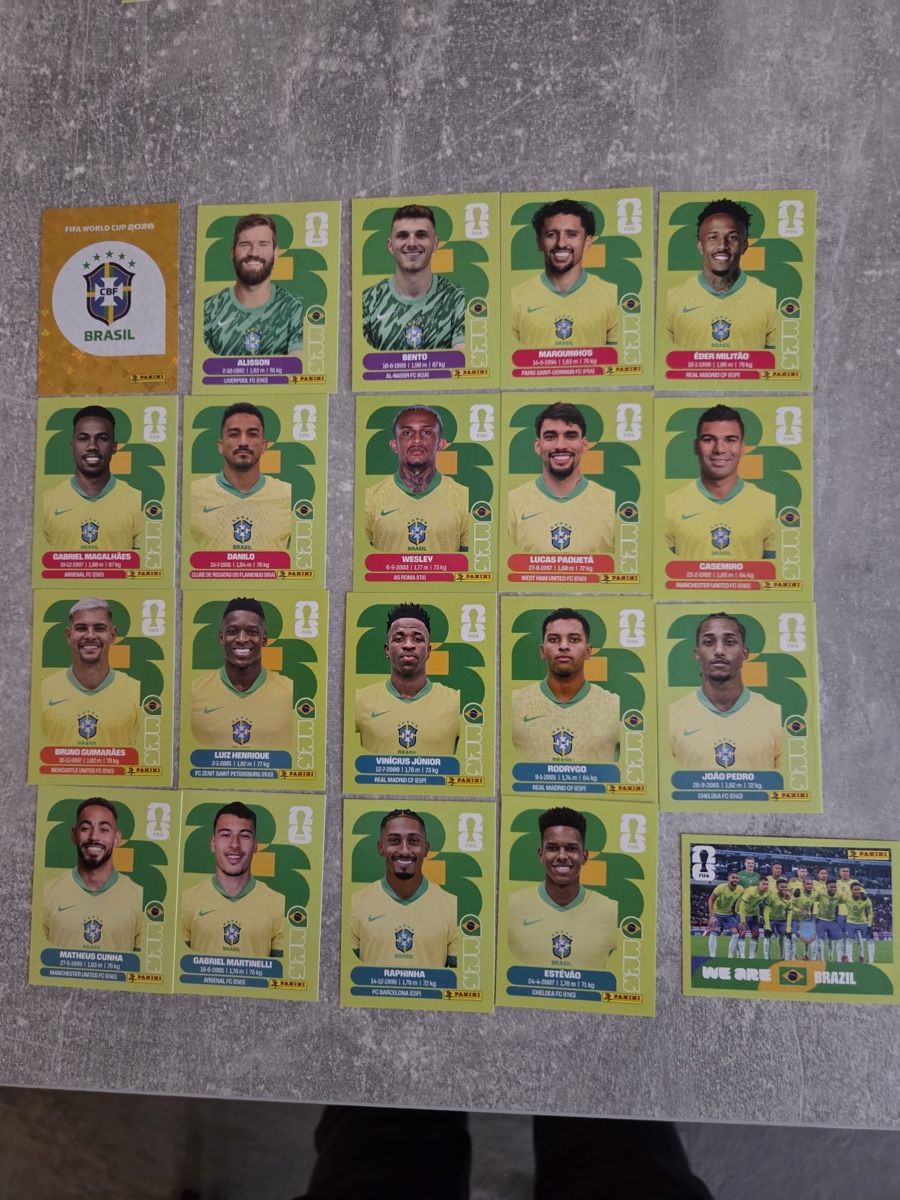 Panini Carte collezionabili: Panini Brasilien – Nuovo (secondo la descrizione) da Naters venduto da oeuf86