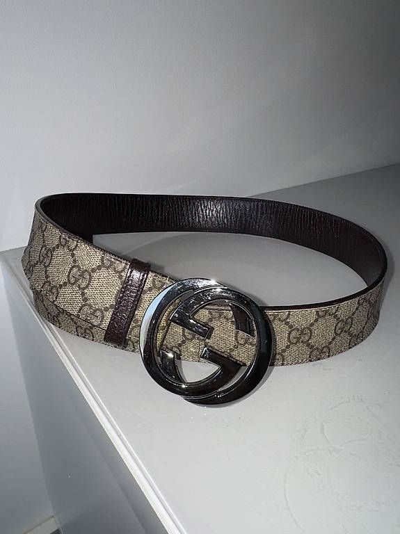 Cinture: Authentic Gucci Belt  Classic GG Buckl – Usato da Pregassona venduto da samdl518