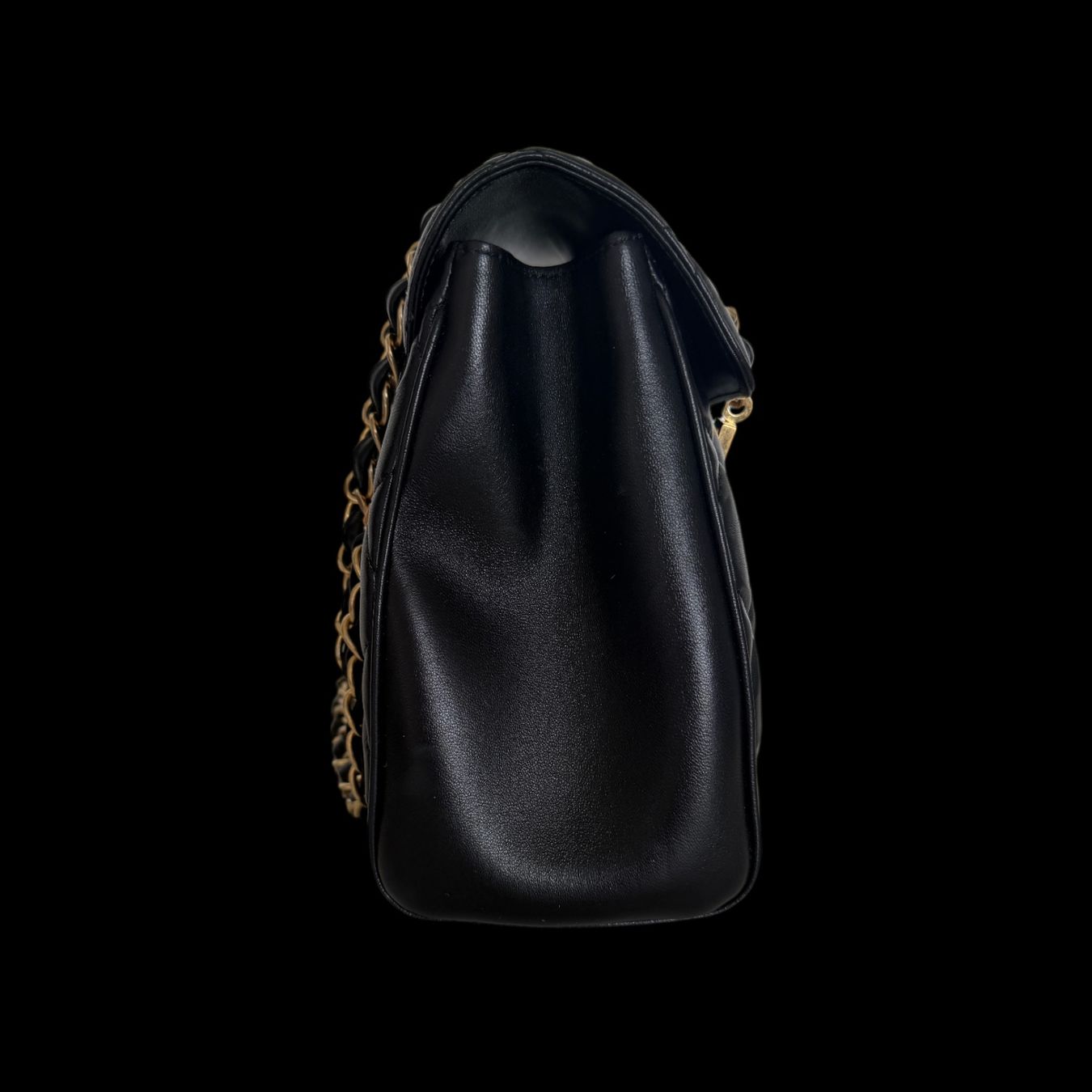 Chanel Borse da donna: Chanel - Elegante Tasche aus schwarzem, gestepptem Lammleder – Usato da Zug venduto da MyraTho 1
