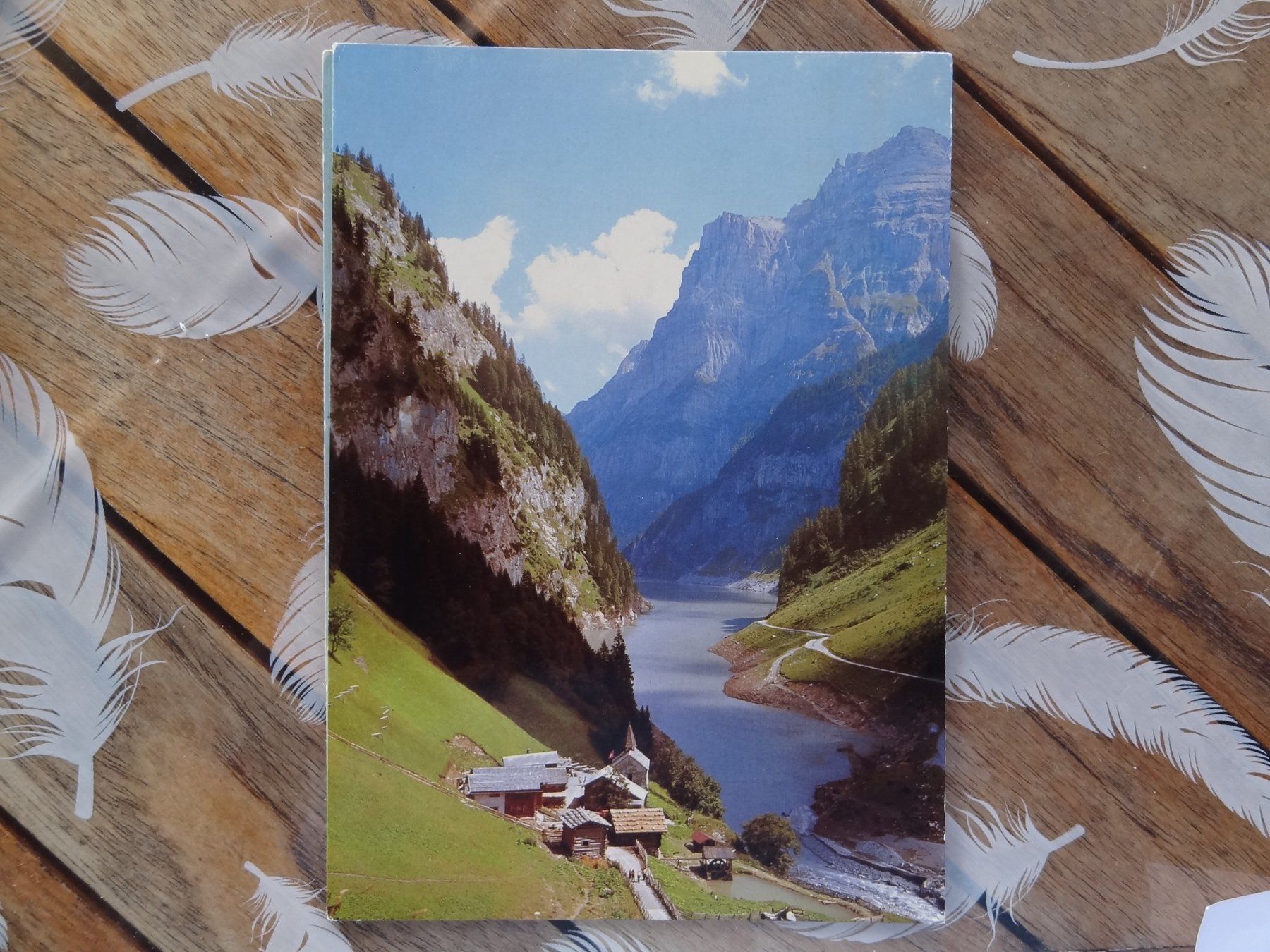 Ansichtskarten: St. Martin im Calfeisental - 1981 – Gebraucht aus St Léonard von Riglin