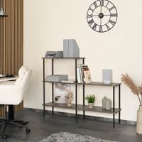 Regal DUNI - Dark Oak - 140x35x110cm
