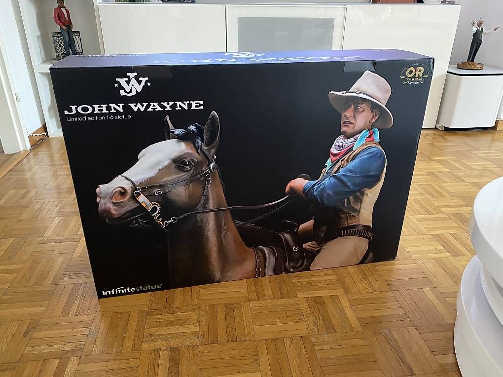 Statuette: John Wayne figurine en résine  – Nuovo e nell'imballaggio originale da Chêne-Bourg venduto da Bullit28 4