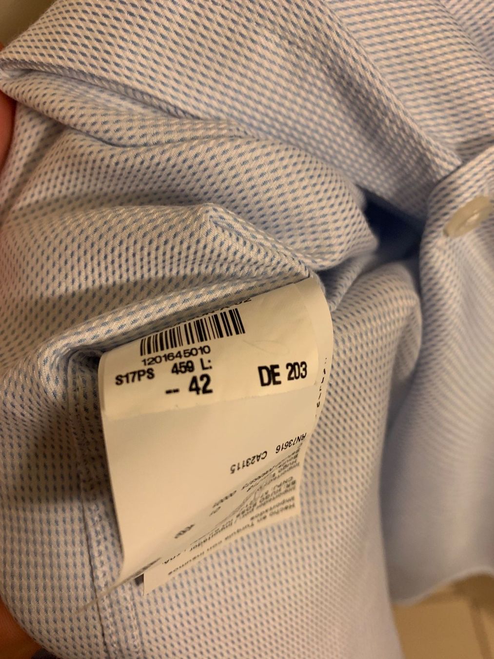 Hugo Boss Hemden: Chemise Hugo Boss – Neu (gemäss Beschreibung) aus Erlach von migdep985 2