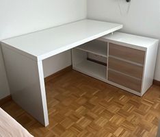 Eckschreibtisch mit 3 Schubladen