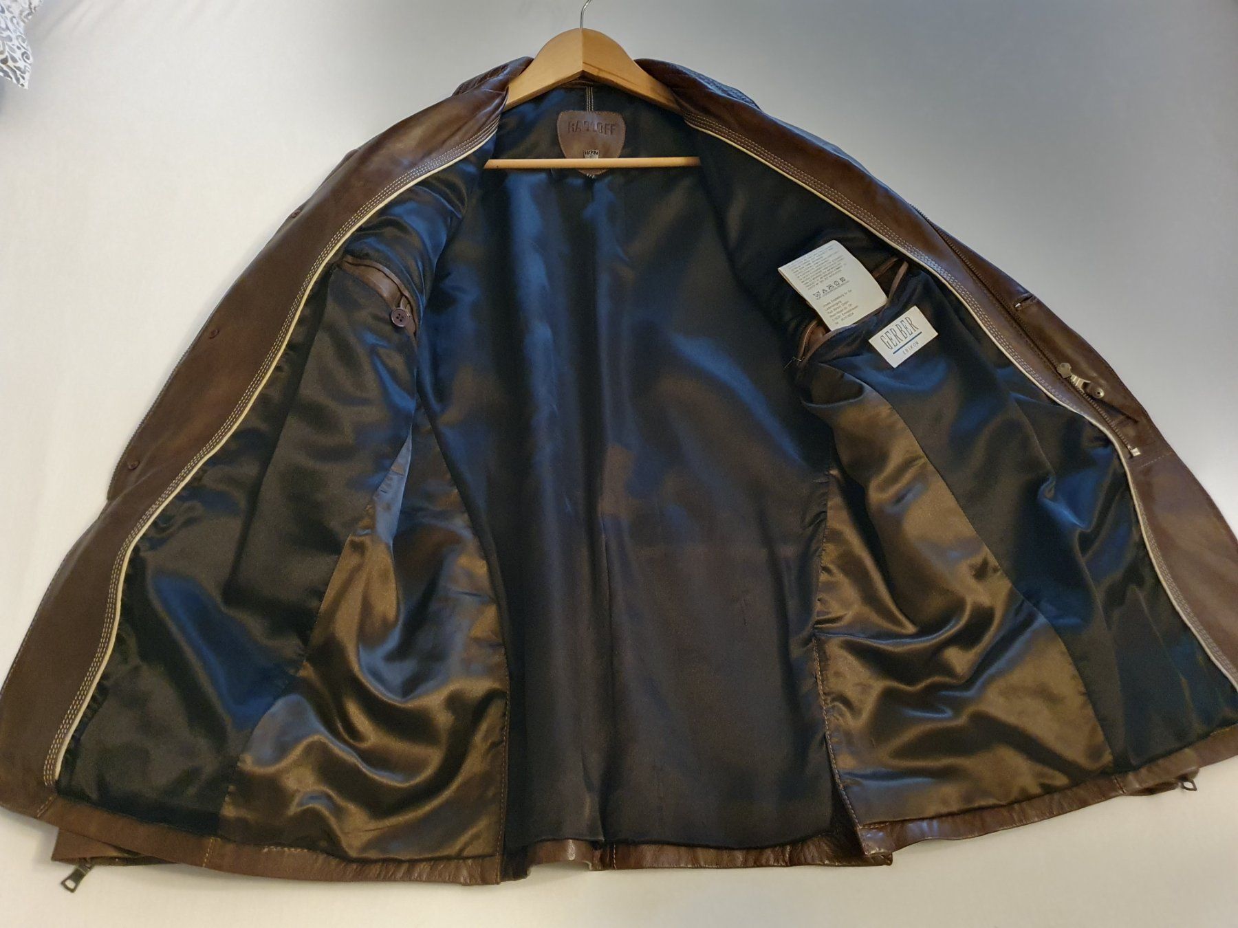 Giacche: Herren Lederjacke - Marke Radloff - Grösse 50 – Usato da Buchrain venduto da Cuchi8 3