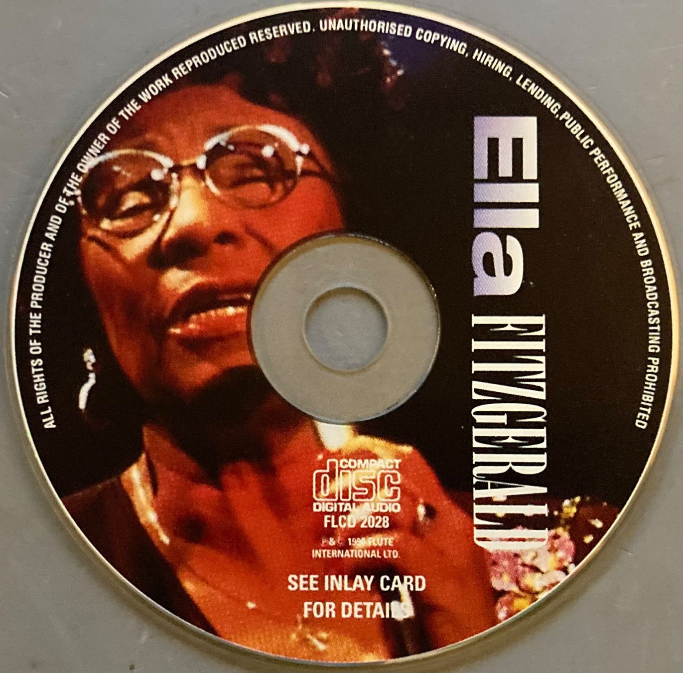 CD: ELLA FITZGERALD - ELLA FITZGERALD – Usato da Poliez-Pittet venduto da Newtown-Records 2
