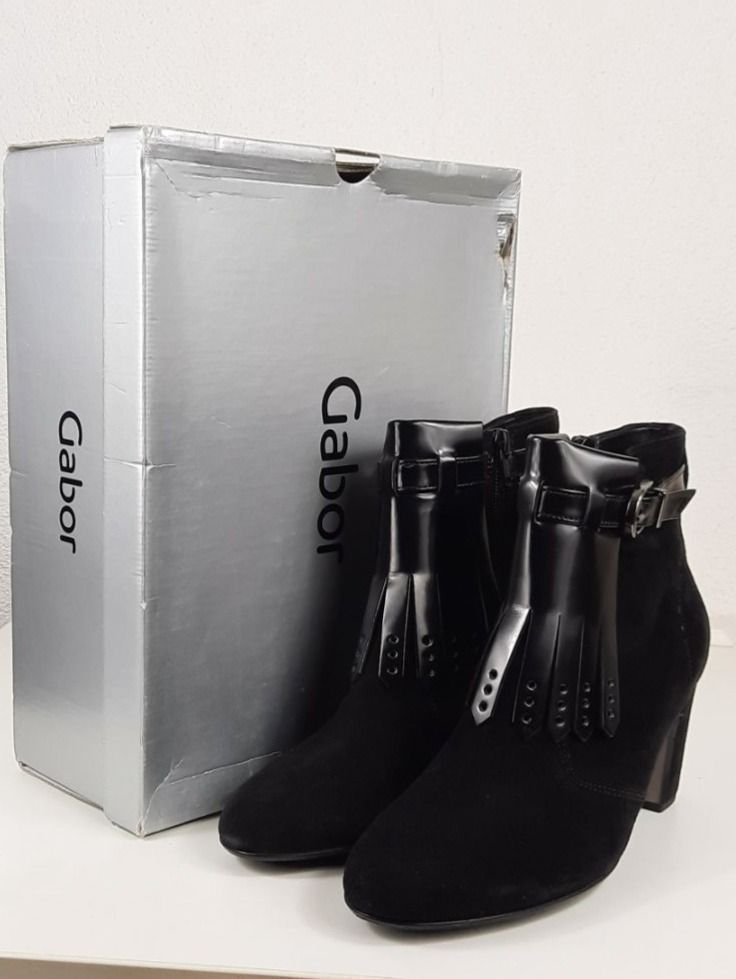 Gabor Scarpe da donna: GABOR elegante Stiefeletten schwarz Gr. 38 – Nuovo e nell'imballaggio originale da Seuzach venduto da VT-Collections1 3