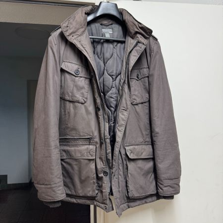 H&M Herbst-/Winterjacke (Grüngrau; Grösse 50 (EU))