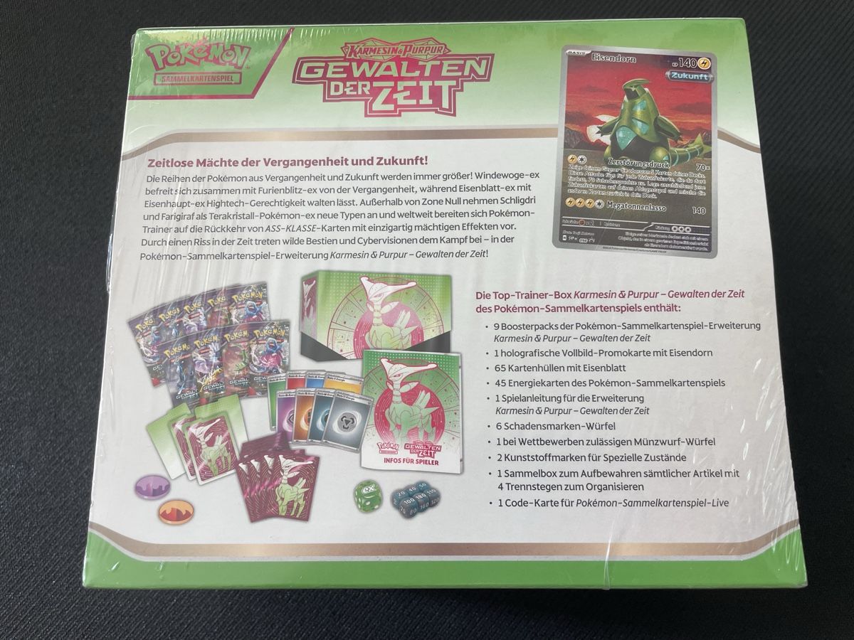 Pokémon Carte collezionabili: Pokemon Temporal Forces ETB DE – Nuovo e nell'imballaggio originale da Wallisellen venduto da Optimalex 3
