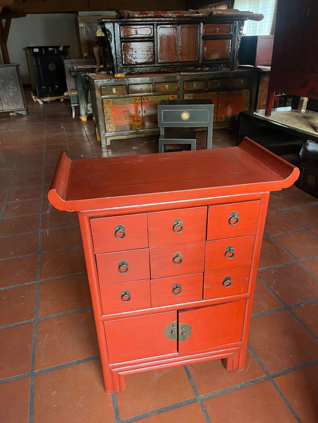 Cassettiere: Schubladenschrank rot – Nuovo (secondo la descrizione) da Cham venduto da mjg1901 1